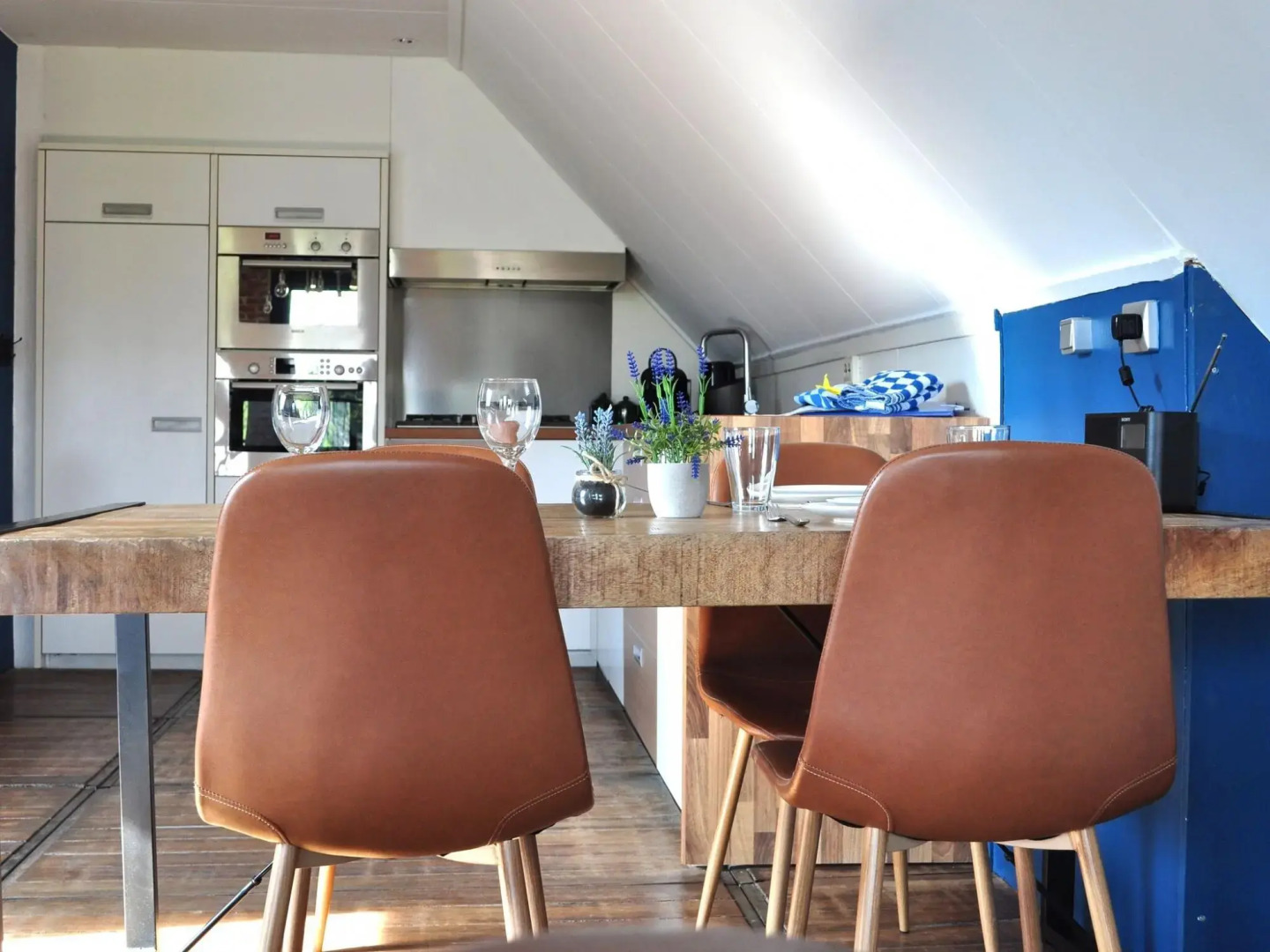 Attractive apartment in Haulerwijk with garden