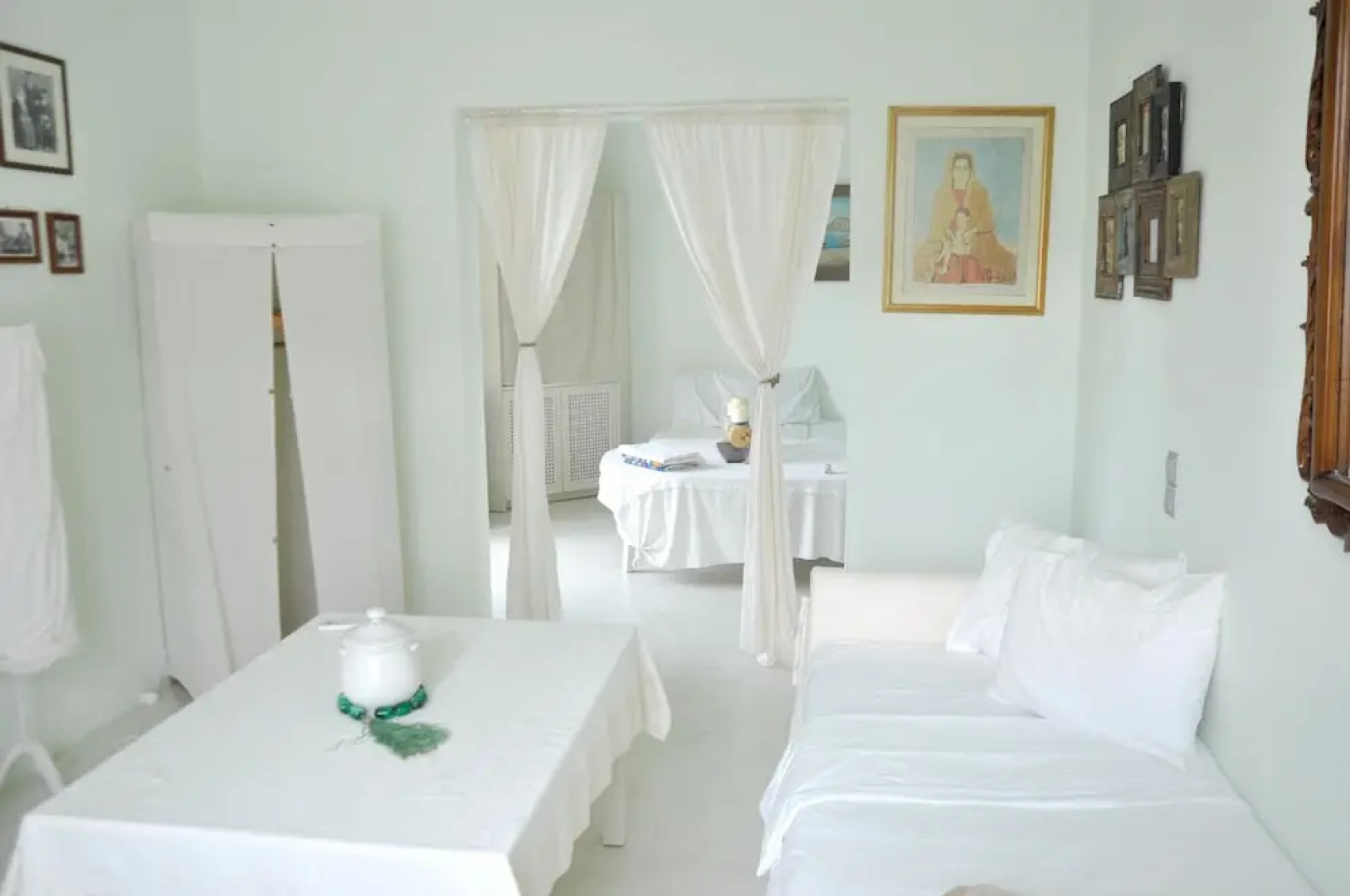 2 bedrooms appartement at Psathi 700 m away from the beach with sea view and furnished terrace