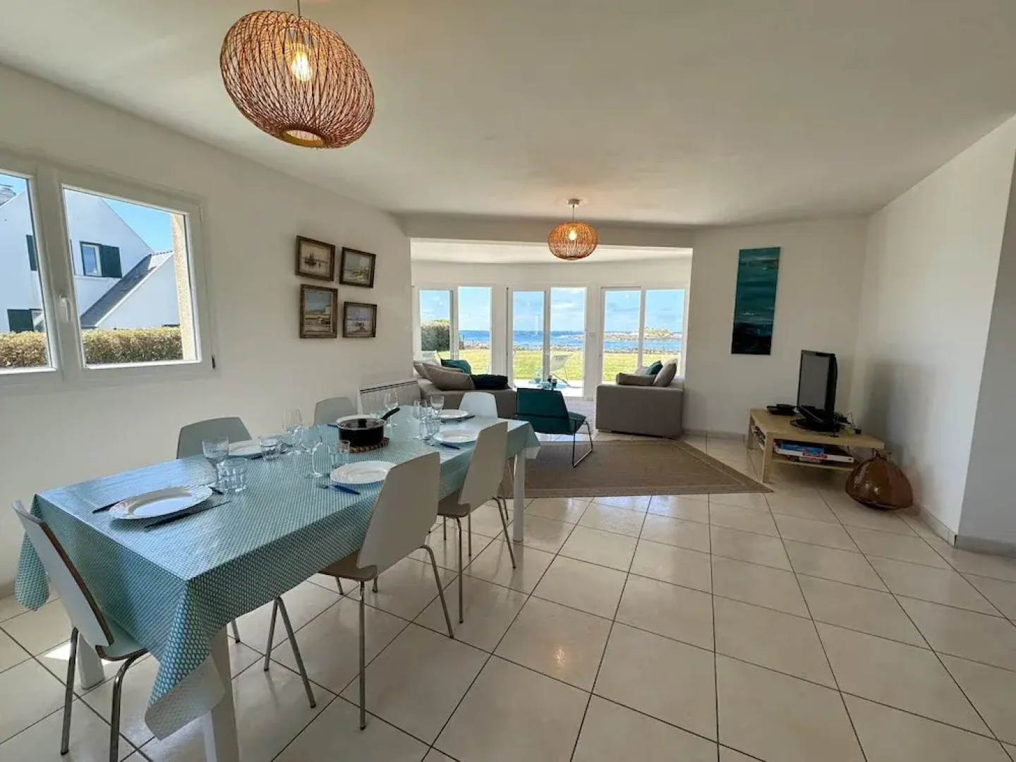 House in Ploudalmezeau With Beach Access