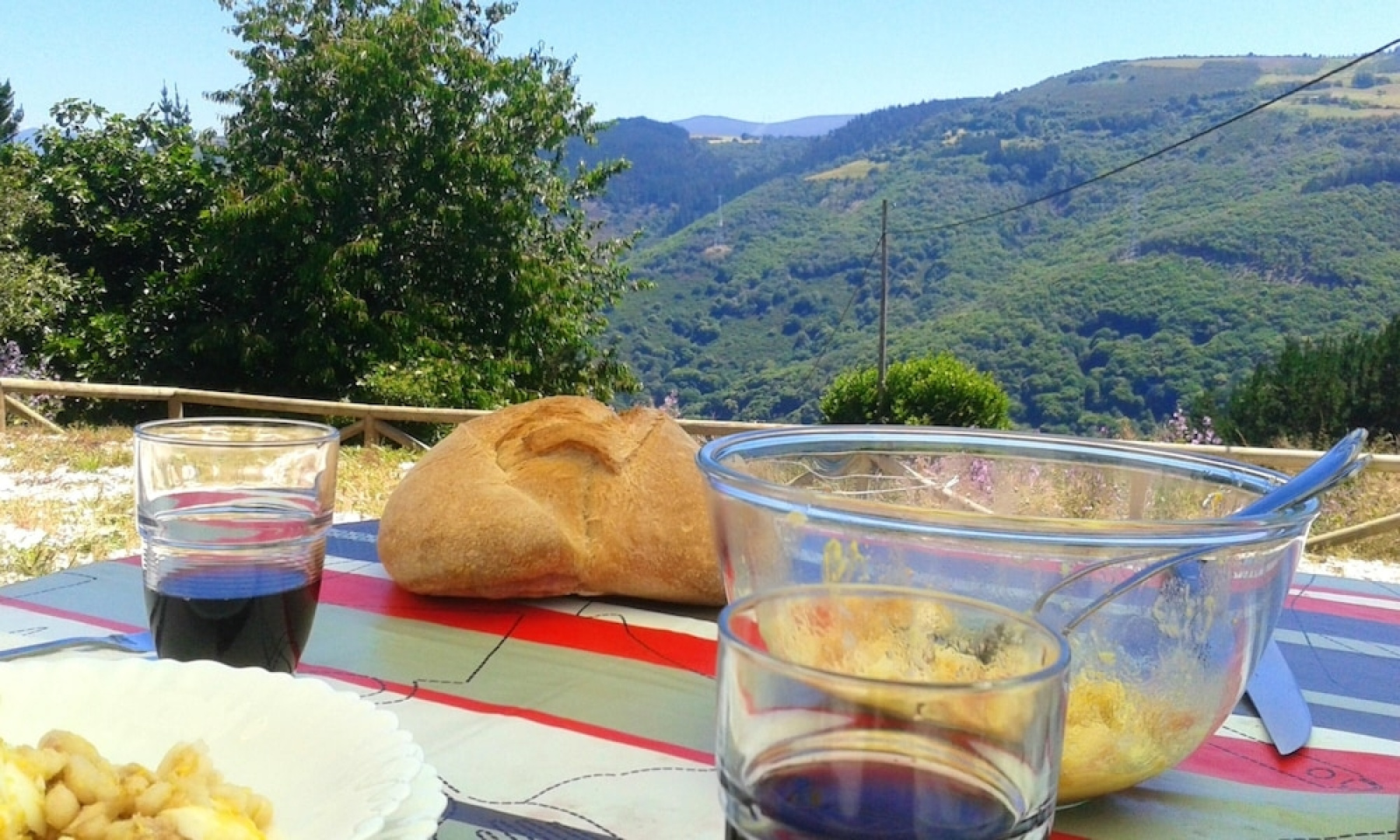 2 bedrooms house with furnished garden and wifi at Grandas de Salime