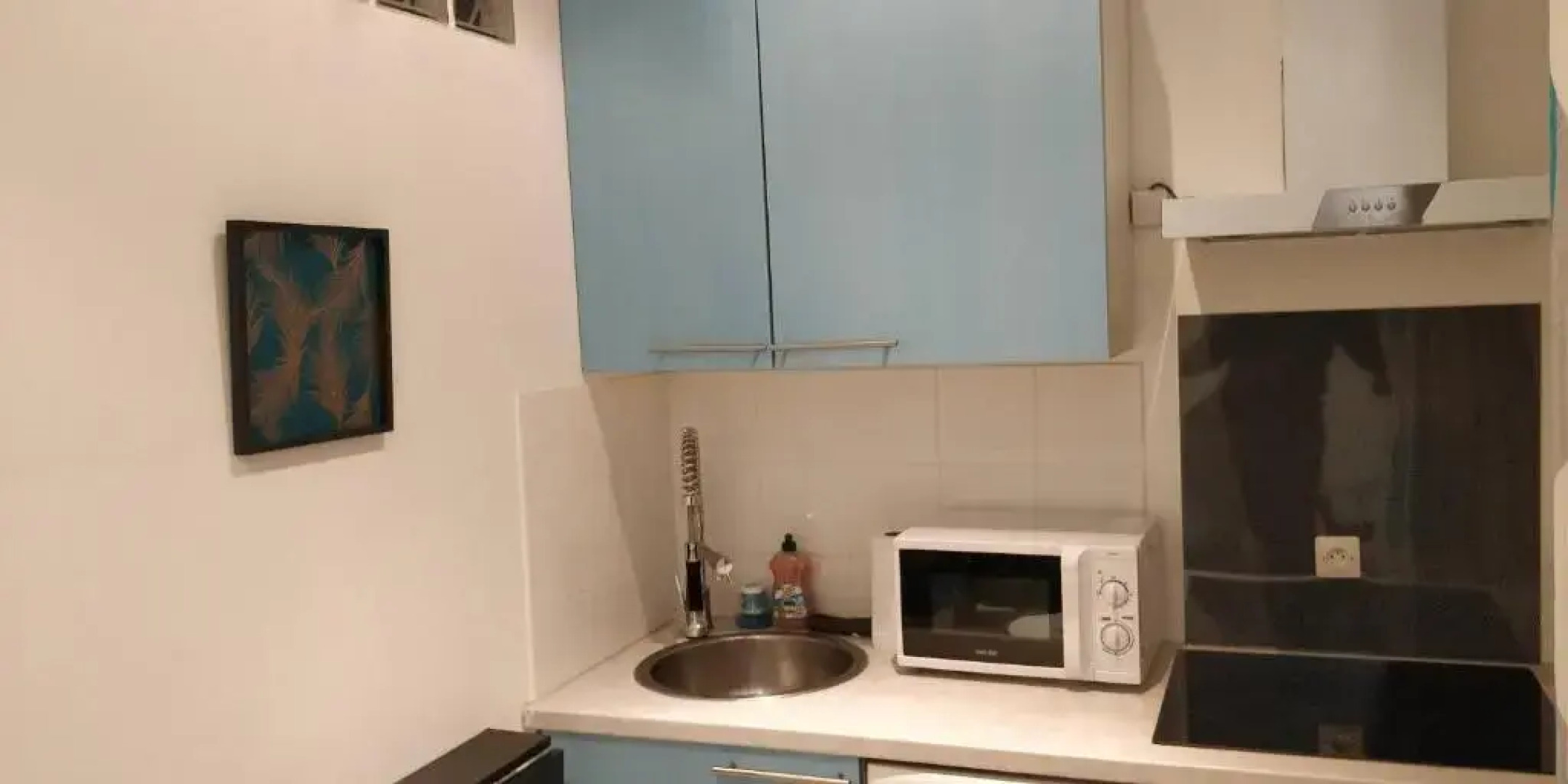 Modern 1 bedroom apartment near the metro.