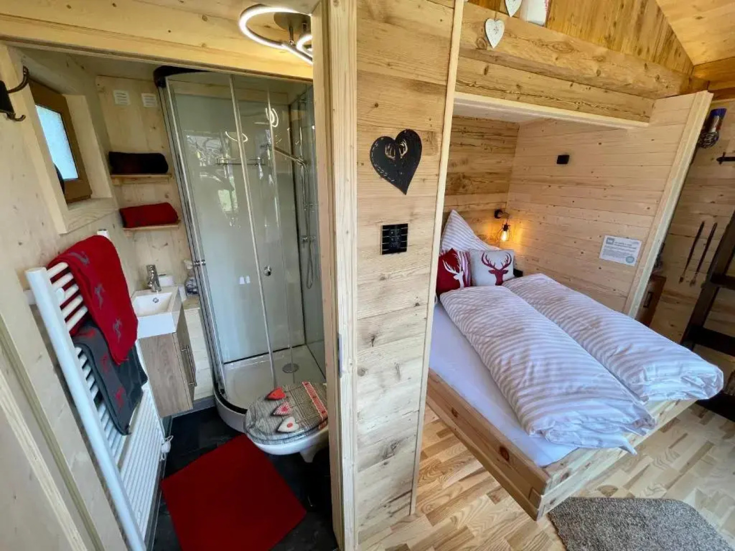 Tiny House Singer - contactless check-in - Sauna