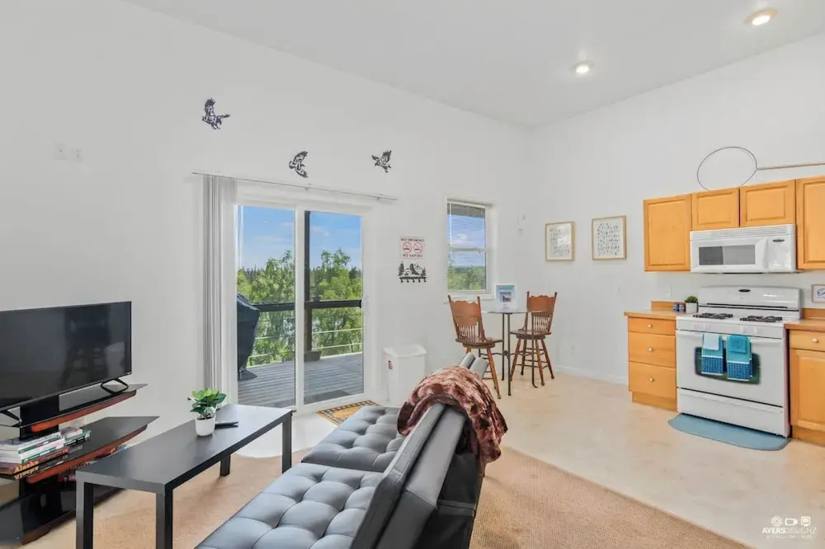 Kenai River Views & Access: Soldotna Apartment!