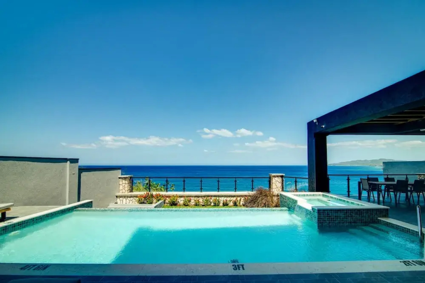 Luxury Oceanfront Villa Fully Staffed Pool Jacuzzi Movie Theatre