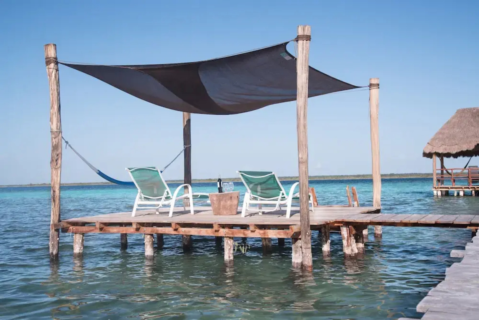 Private Bungalow at Bacalar - 7 Colors Lagoon