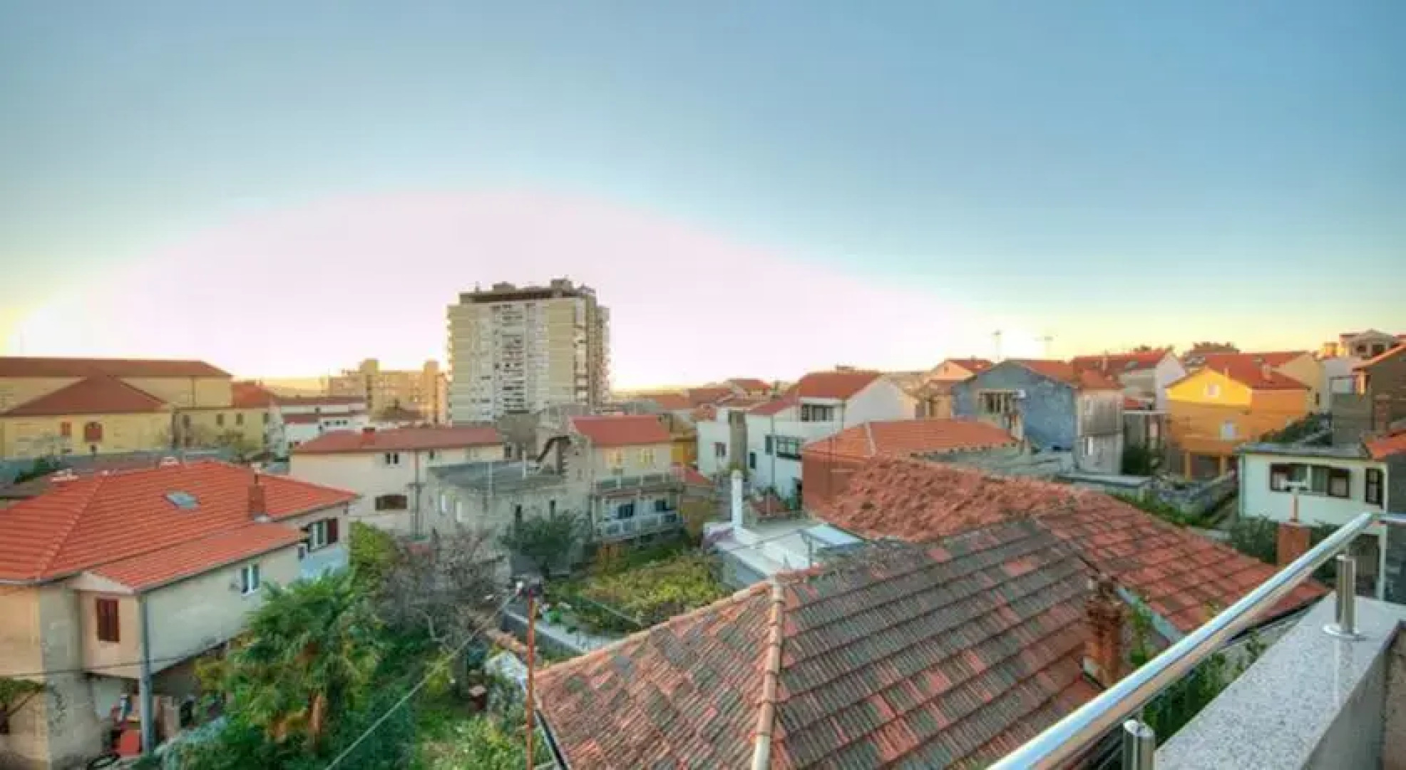Blue and Red Apartments