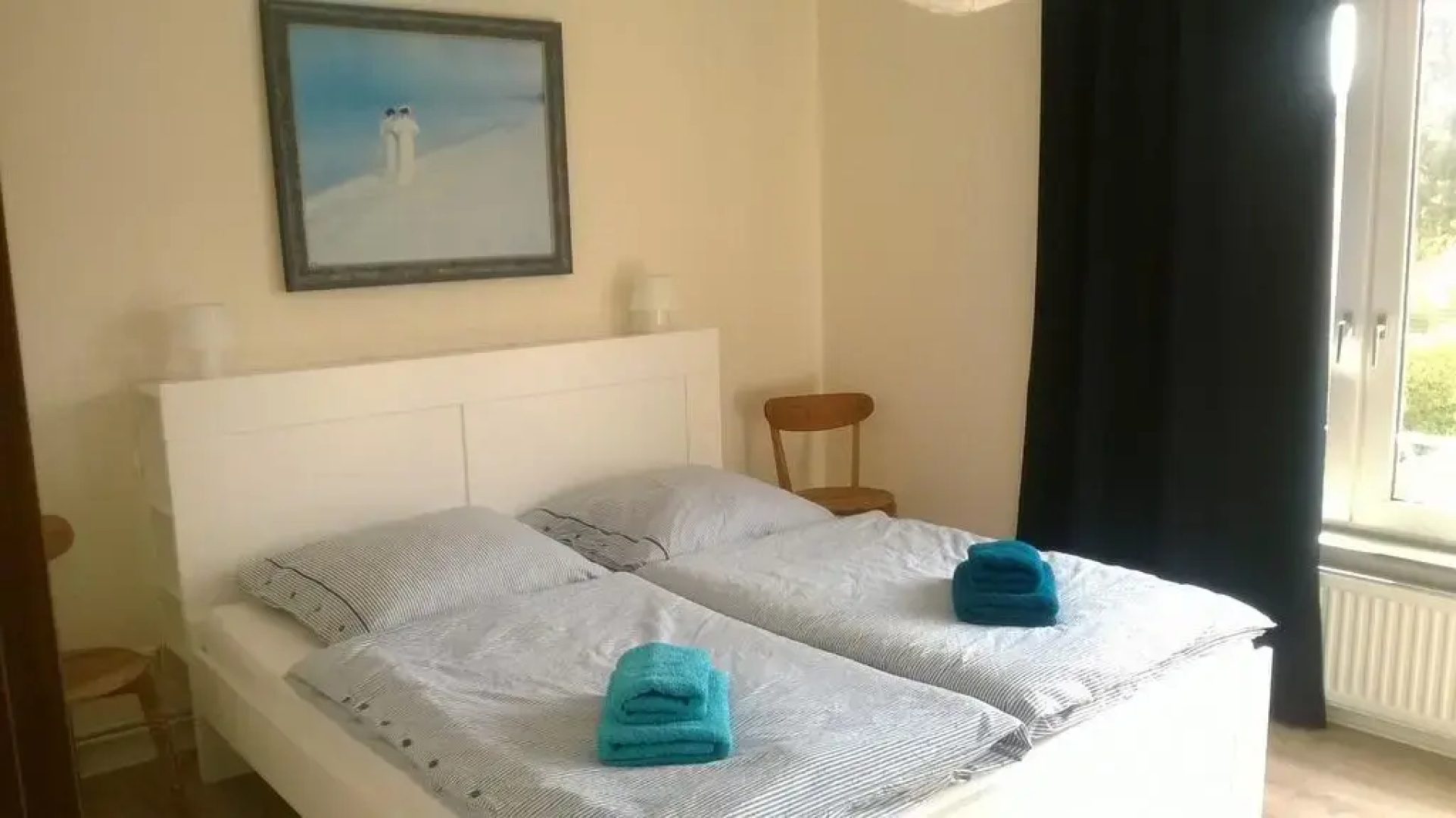 Helle Ferienwohnung im Roten Feld