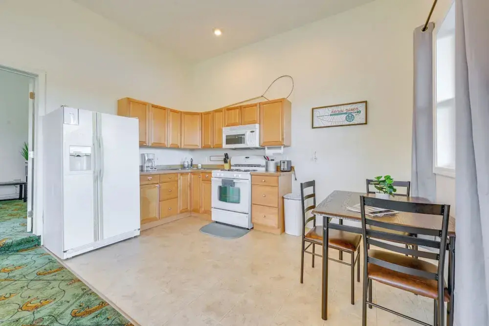 River Views & Fire Pit: Cozy Soldotna Apartment!