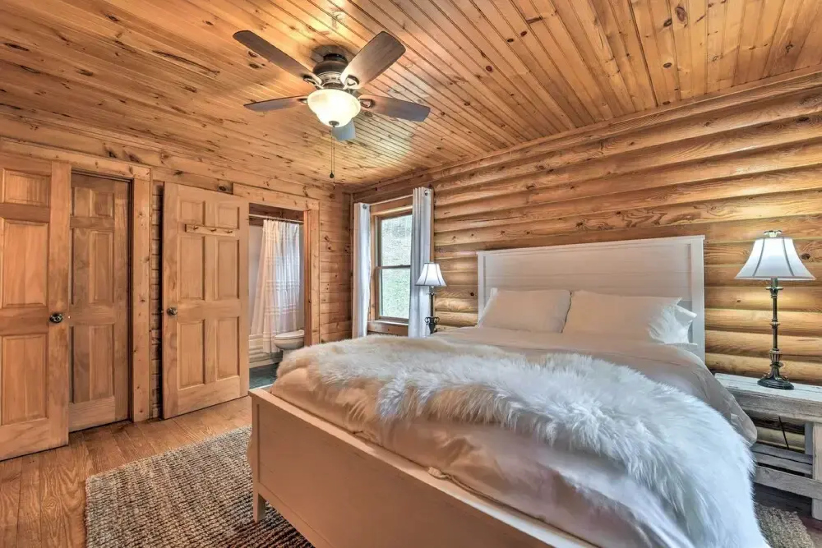 Cozy Blue Ridge Mountain Cabin on 18 Acre Lot