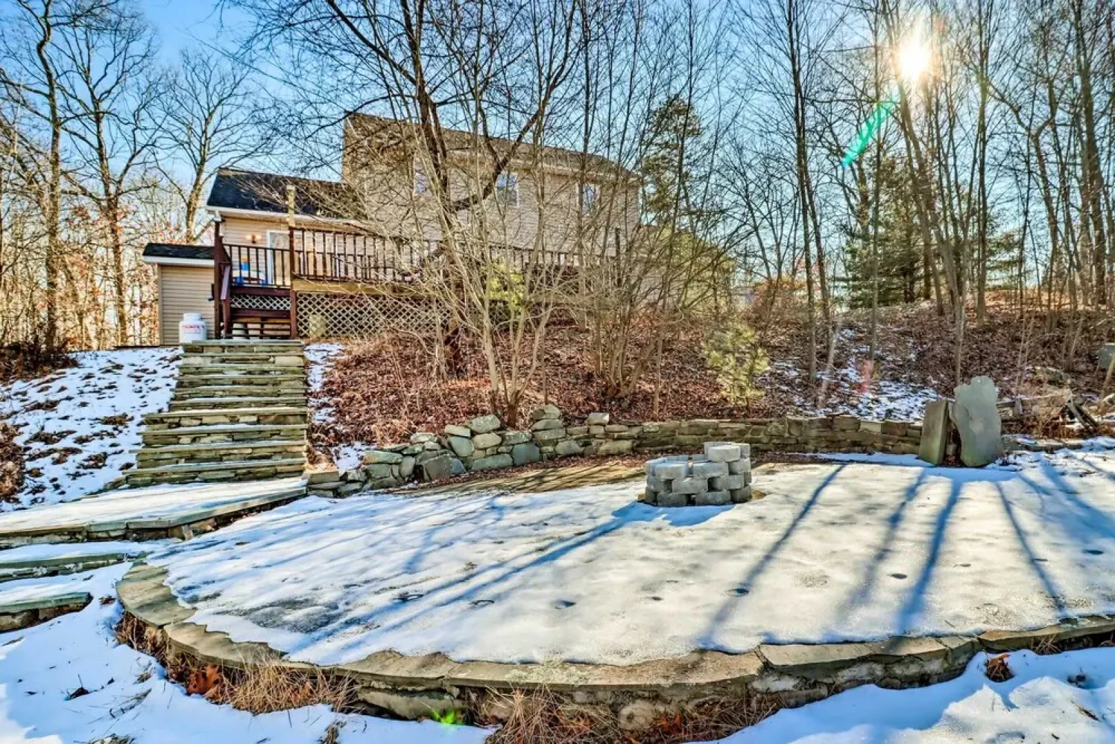 Spacious East Stroudsburg House: Game Room & Yard!