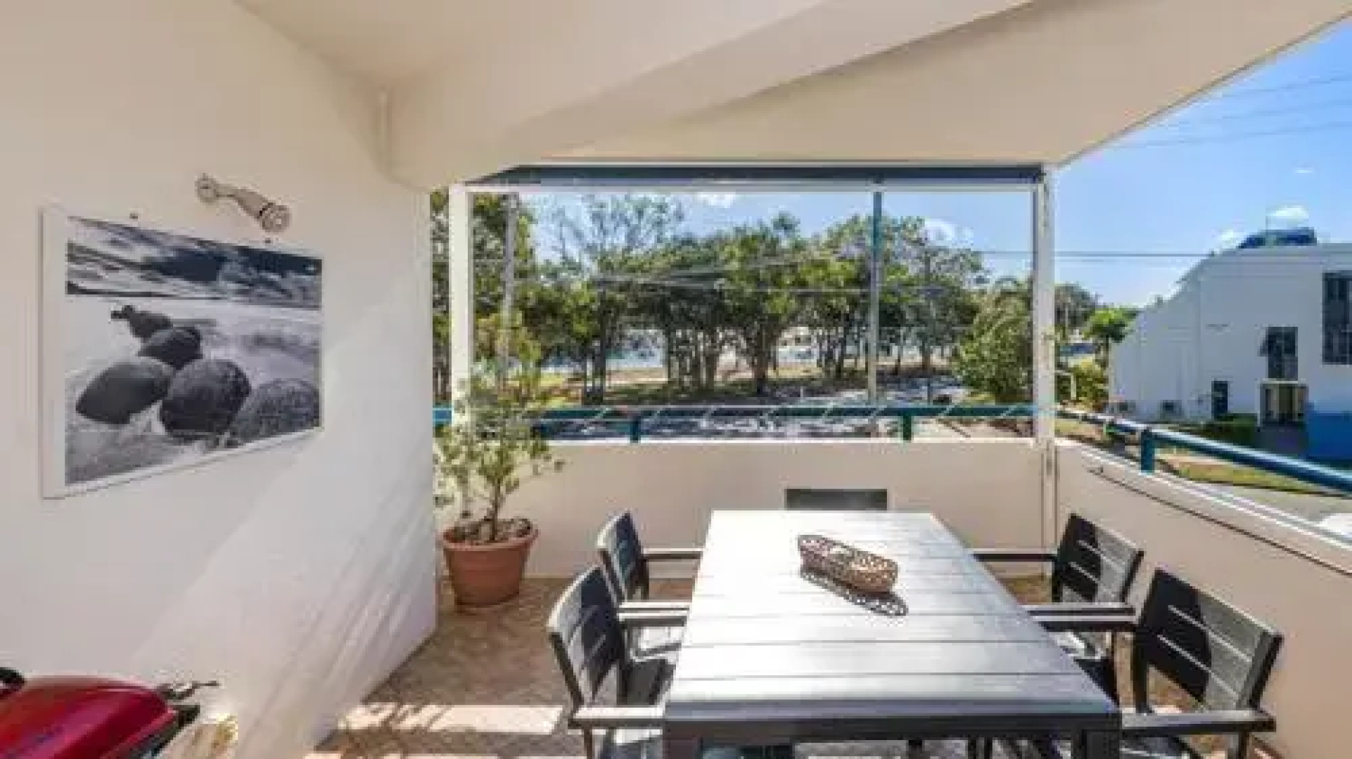 Enjoy the Water Views from Spacious Balcony at Karoonda Sands