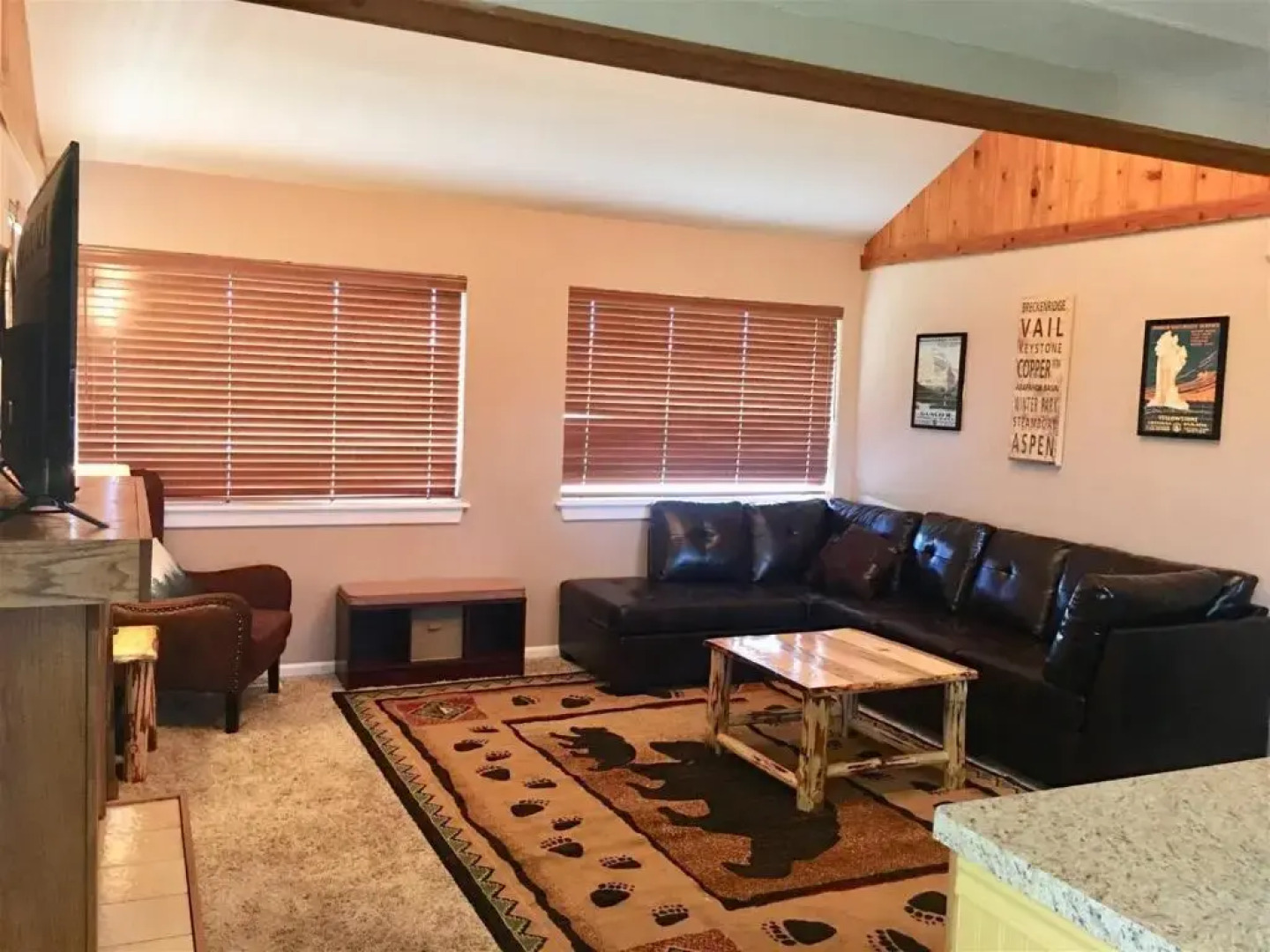 Dog Friendly Sans Souci Cabin with Hot Tub by AAA Red Lodge Rentals