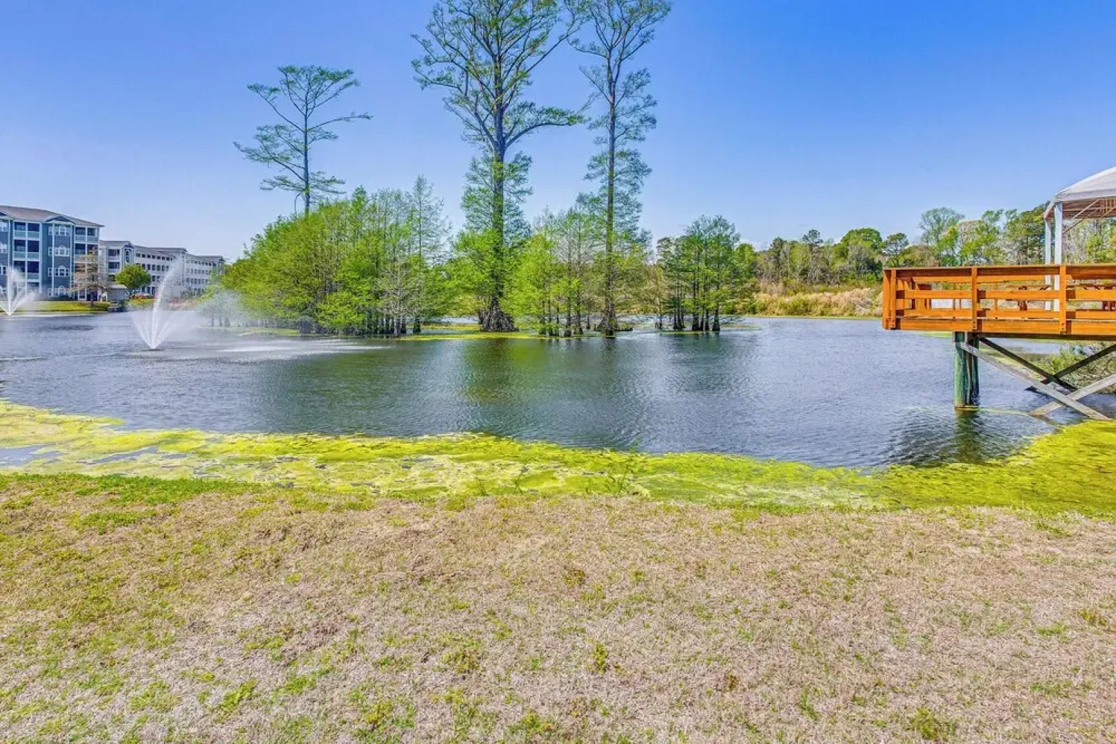 Balcony + Pool Access: Serene Little River Retreat