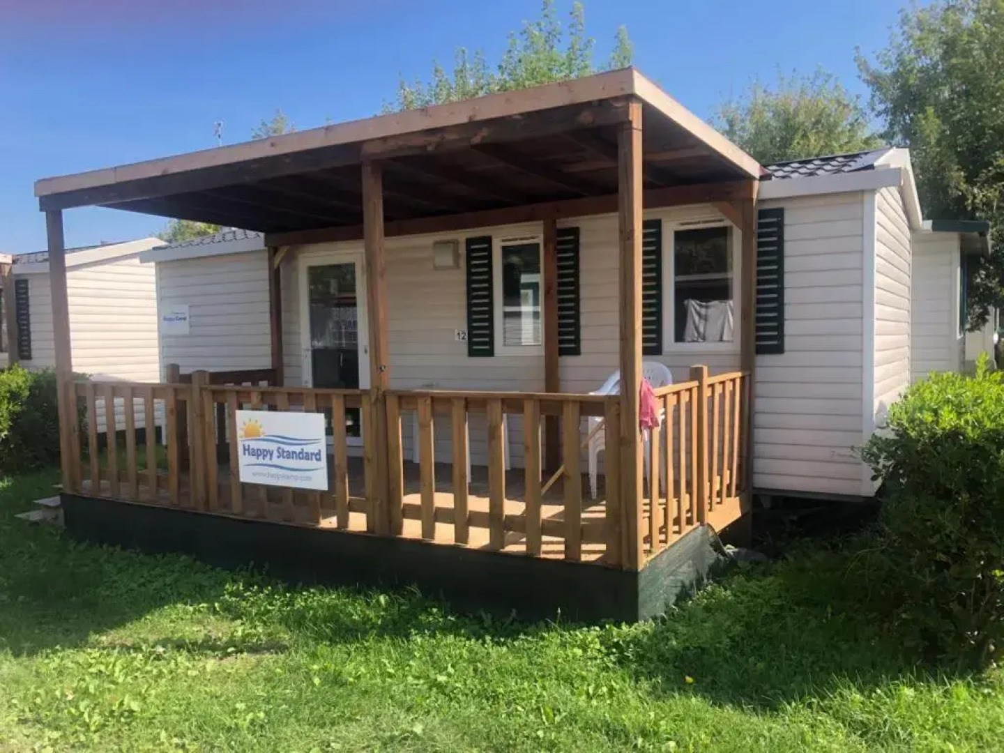 Happy Camp mobile homes in Butterfly Camping Village