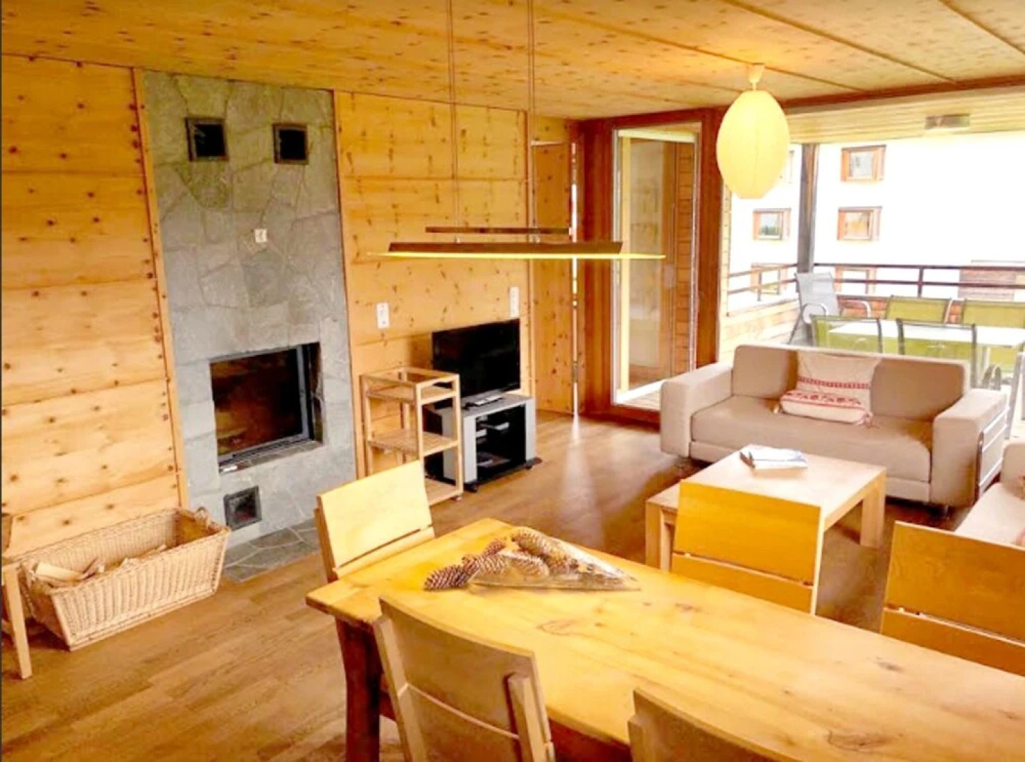 Apartment With 3 Bedrooms in Parpan, With Wonderful Mountain View, Furnished Balcony and Wifi Near the Slopes