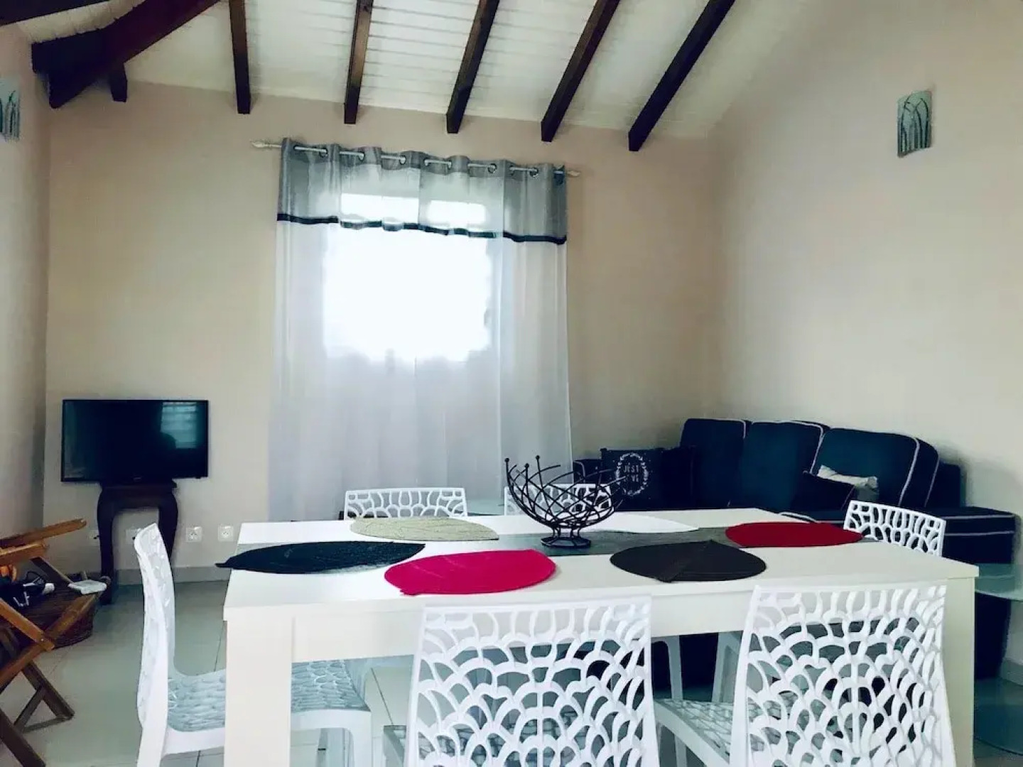 House With 2 Bedrooms in Petit-canal, With Wonderful sea View, Enclosed Garden and Wifi - 8 km From the Beach