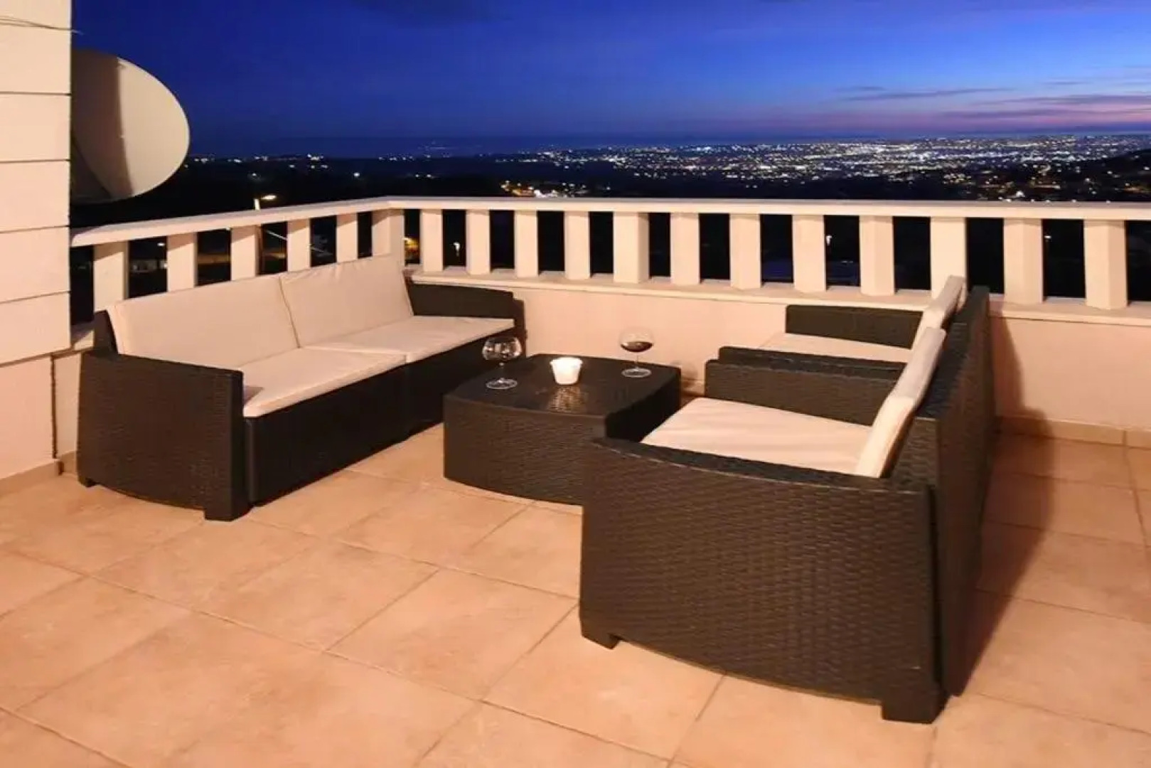 Villa with 4 bedrooms in Solin with wonderful sea view private pool enclosed garden 5 km from the beach