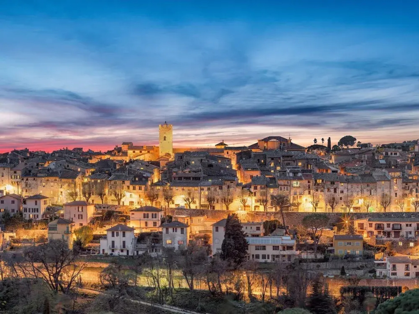 Stone Villa in Saint-jeannet With Roofed Terrace and Garden