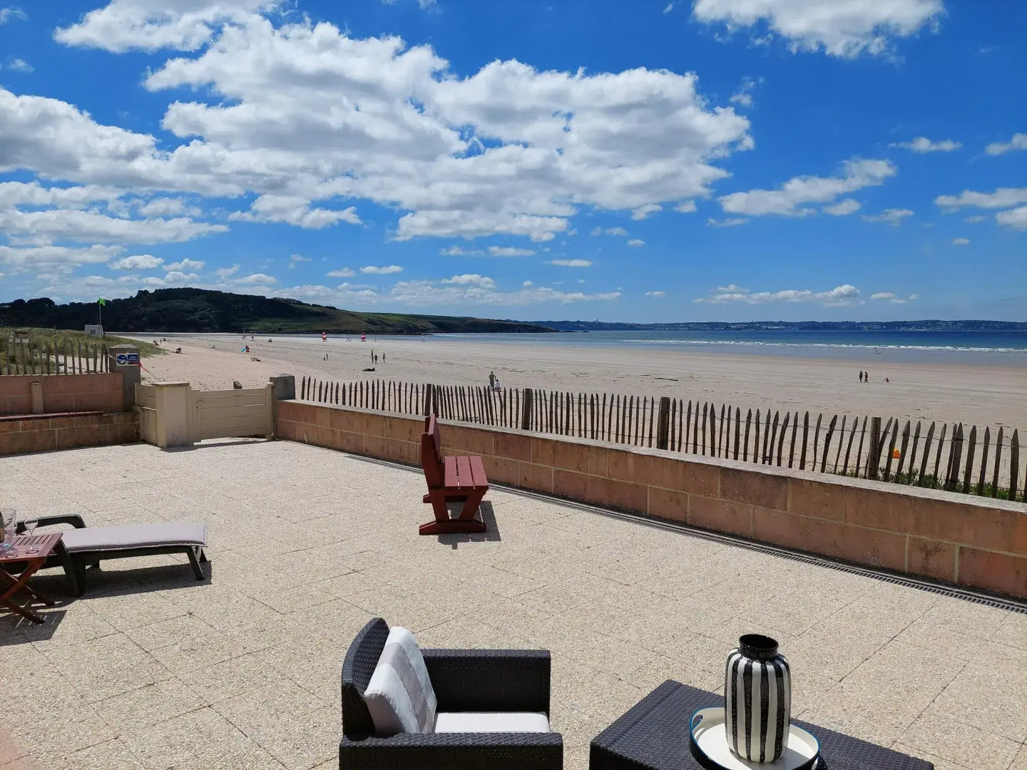 Apartment in excellent location, direct access to the beach, Plonévez-Porzay