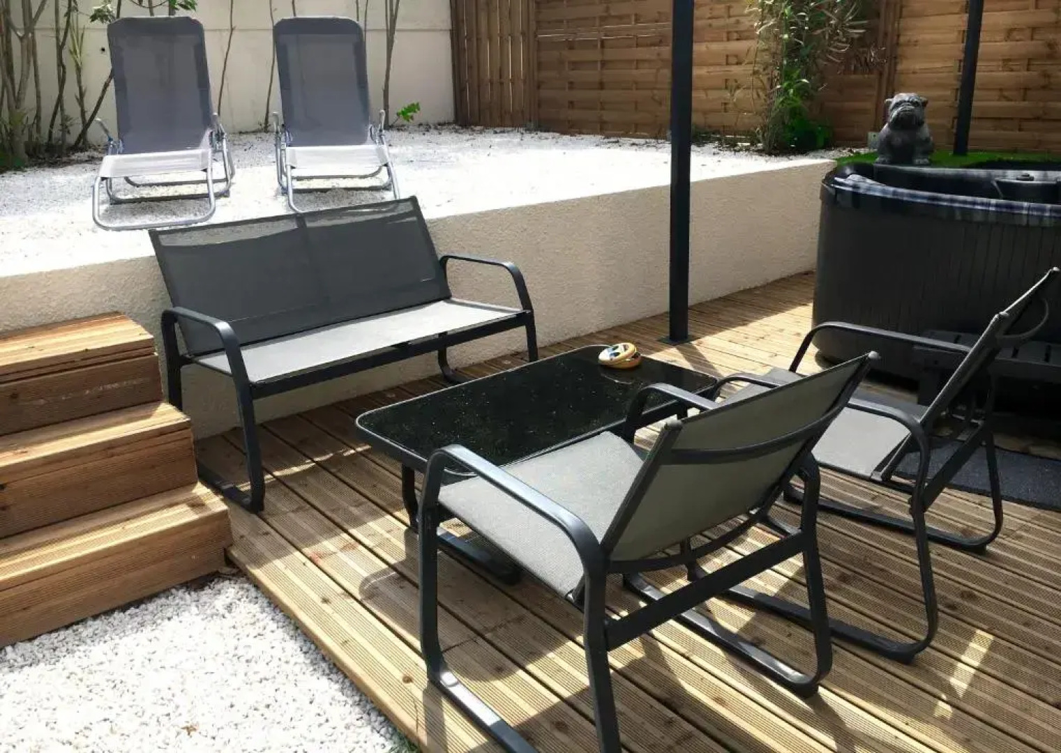 LOFT SPA - Côté château.