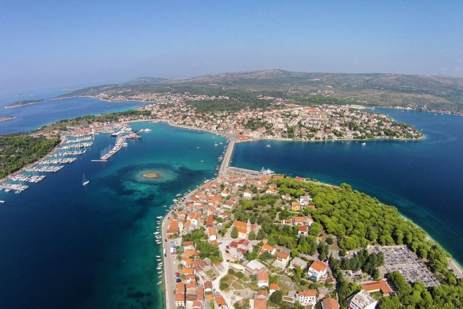 Apartment Lias - with restaurant: A7a drugi kat Rogoznica, Riviera Sibenik