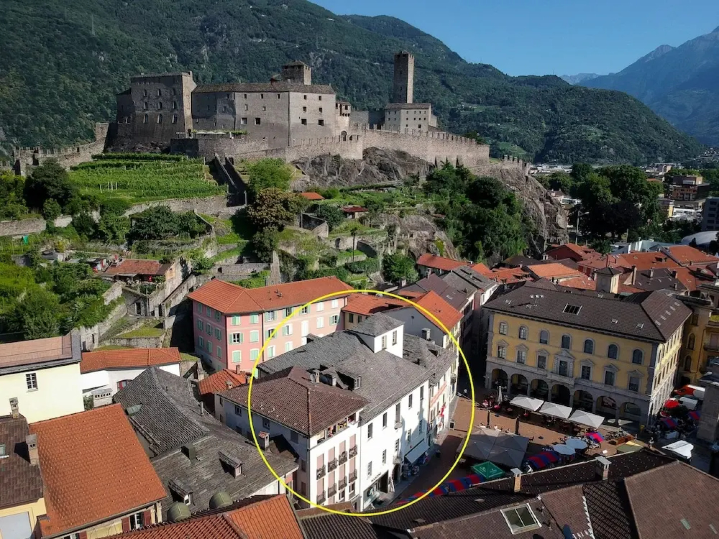 Piazza Collegiata Bellinzona