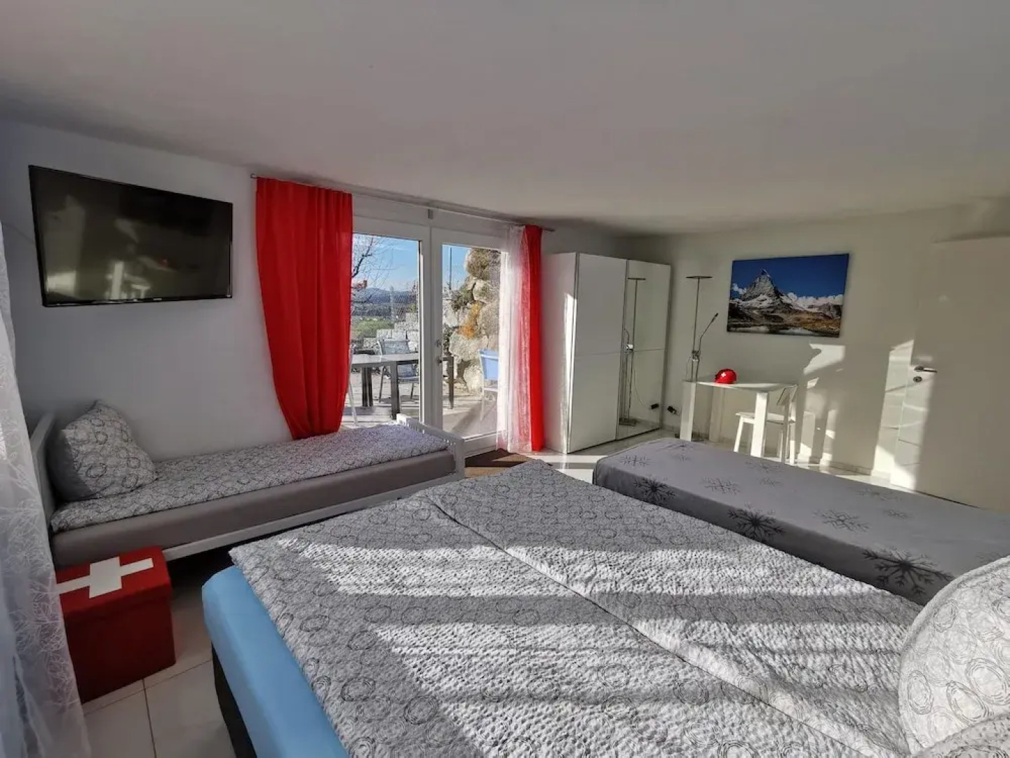 Comfortable mountain view apartment near Lucerne