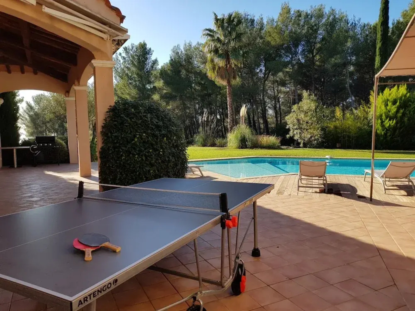 Villa Eléonore - plage à pied vue mer piscine sans vis-à-vis jardin 3600m² - Ted Home