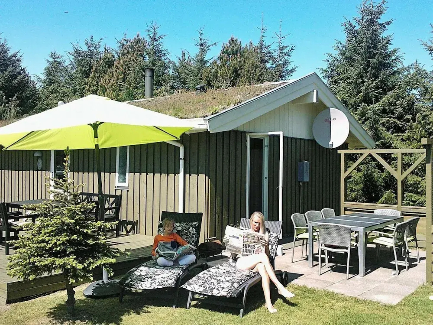 Cozy Holiday Home in Pandrup With Swing