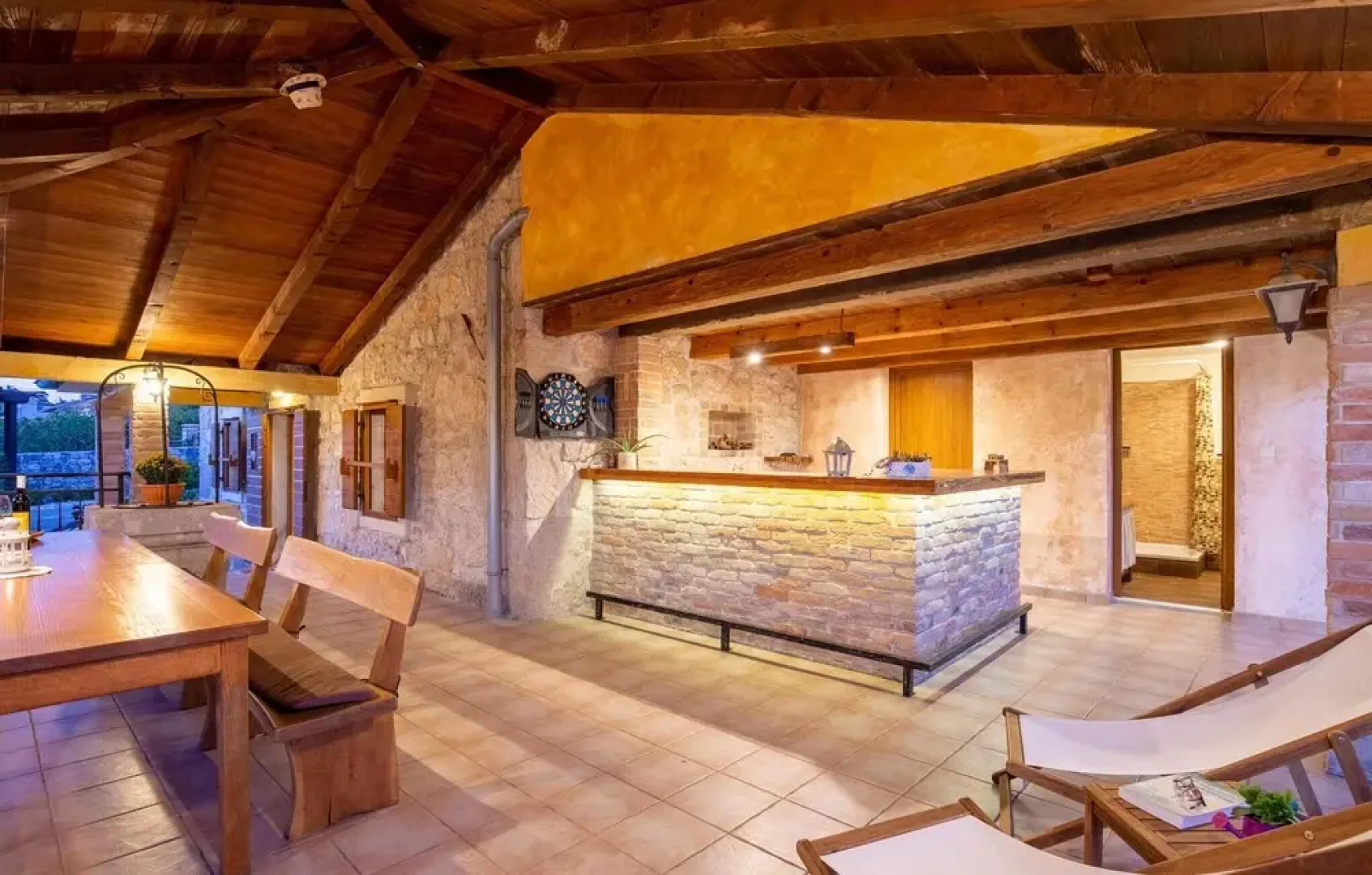 Beautiful Home in Kras With Wifi and 2 Bedrooms