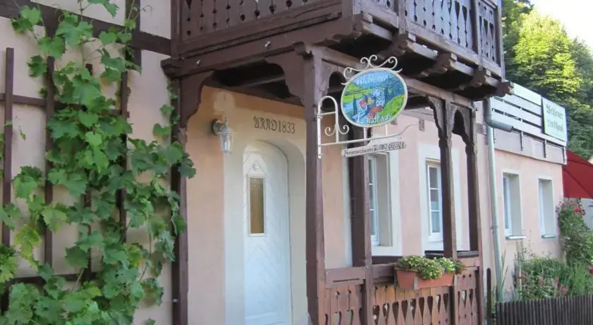 Wehlener Landhaus in Stadt Wehlen, Sächsische Schweiz