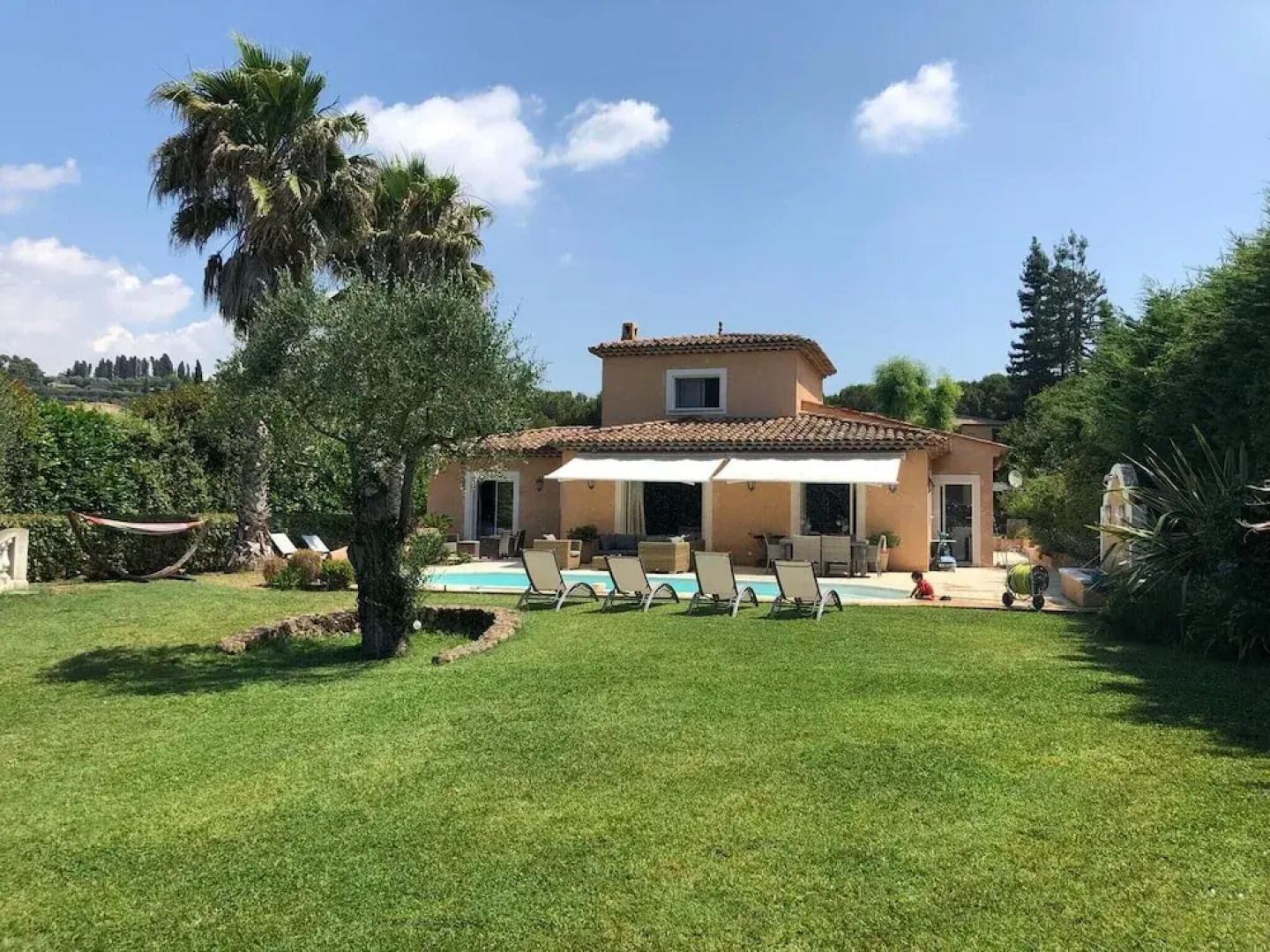 Villa With 3 Bedrooms in Mougins, With Wonderful City View, Private Pool, Enclosed Garden - 7 km From the Beach