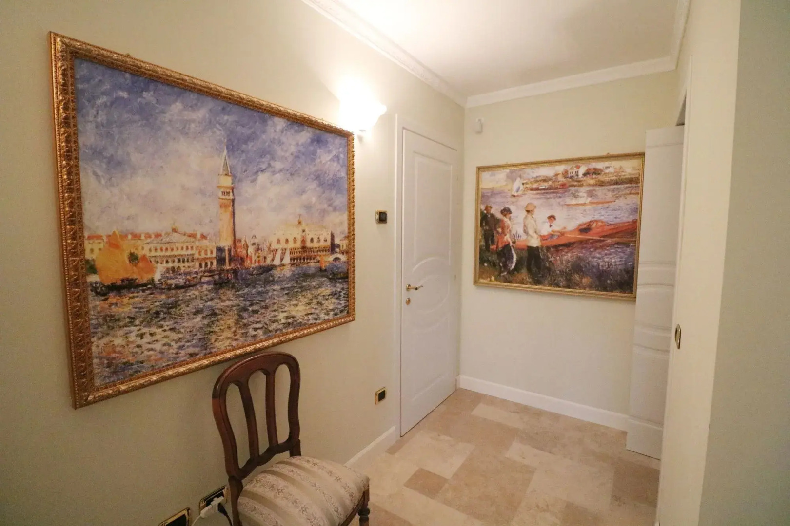 La cascata negli ulivi