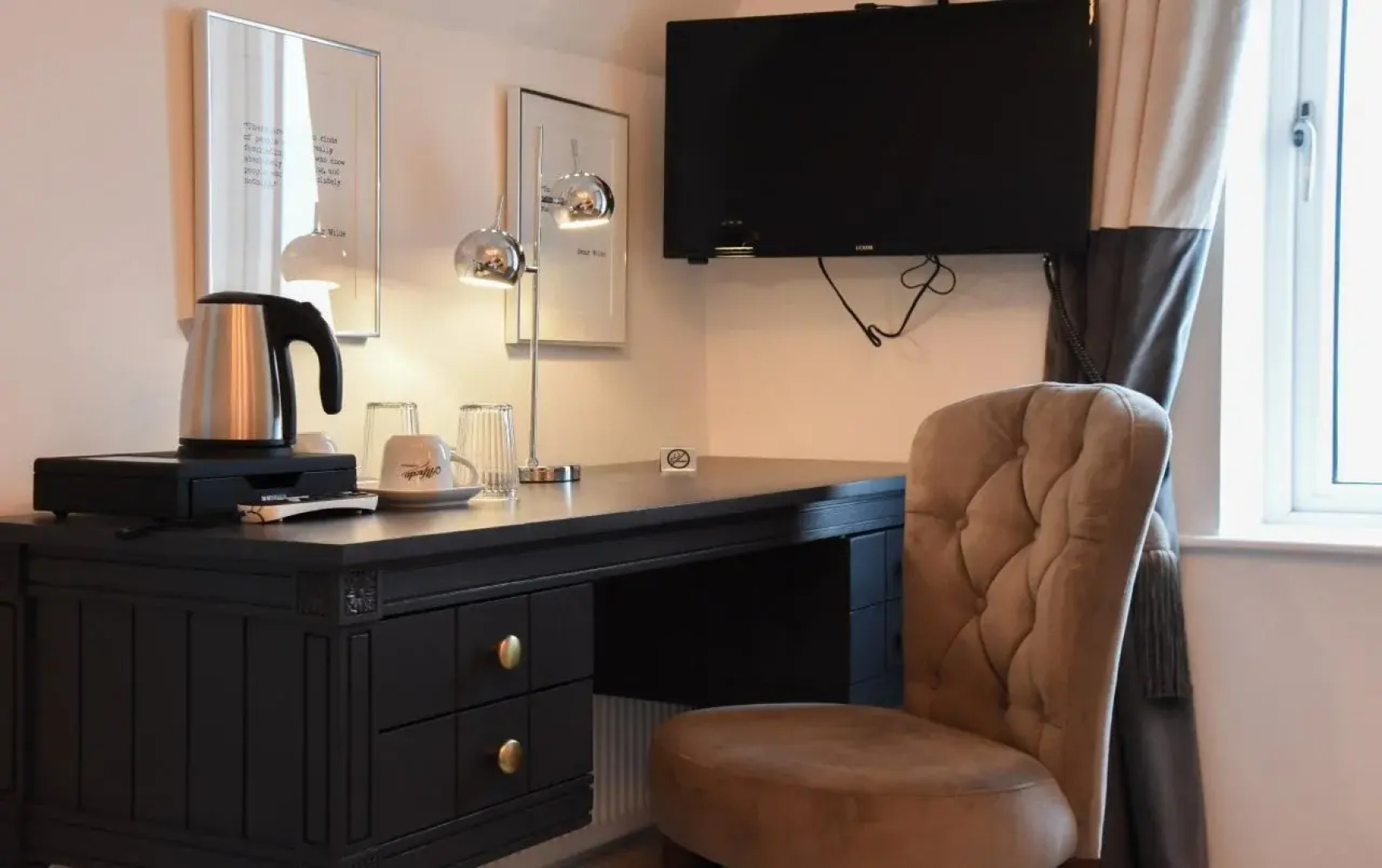 The Strand Hotel, the former residence of Oscar Wilde