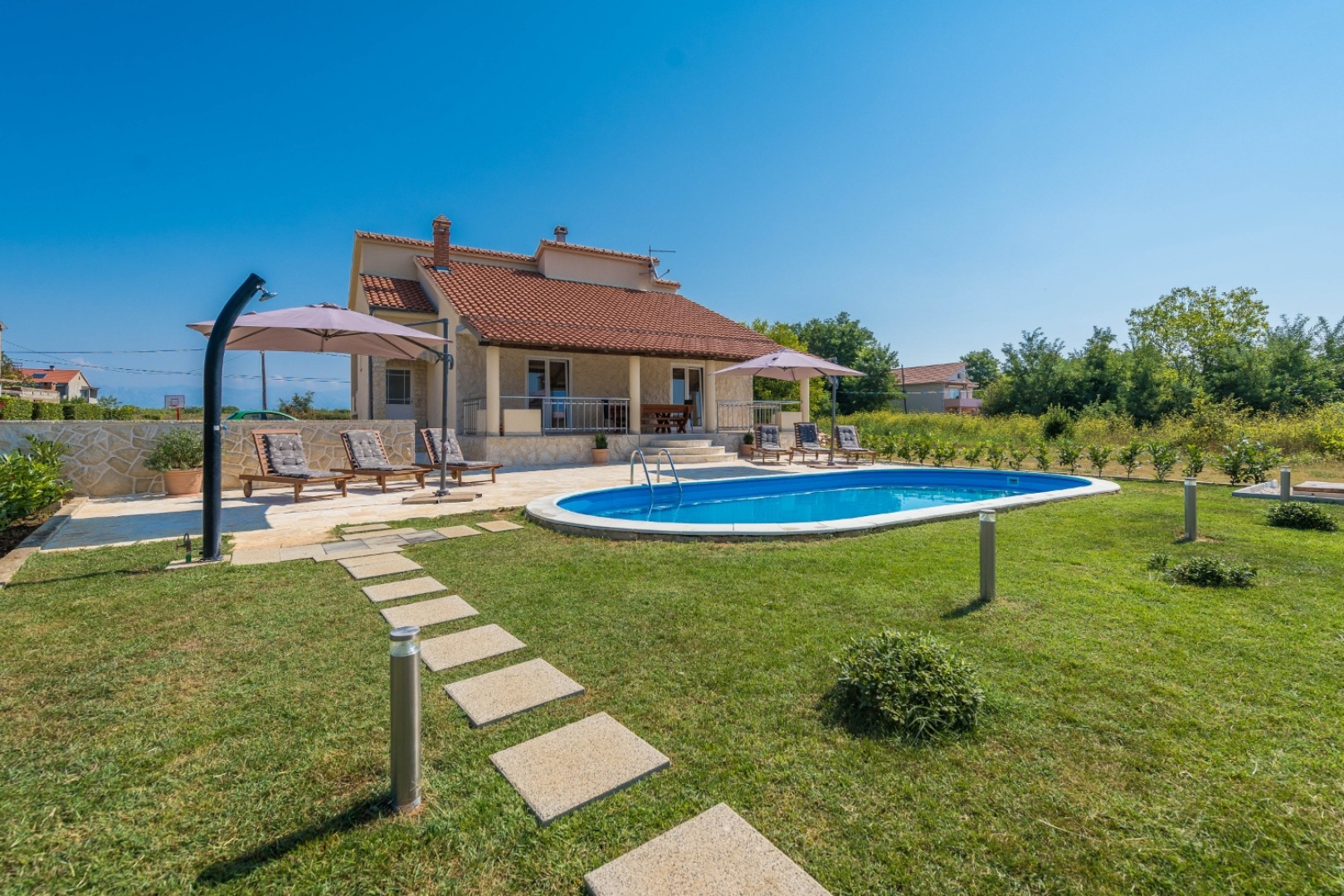 Holiday house Oasis Village Villa - heated pool : Privlaka, Zadar riviera