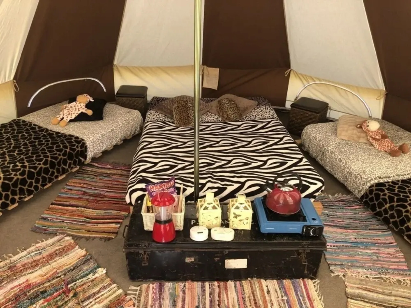Fully Equipped Bell Tent 1 Campsite