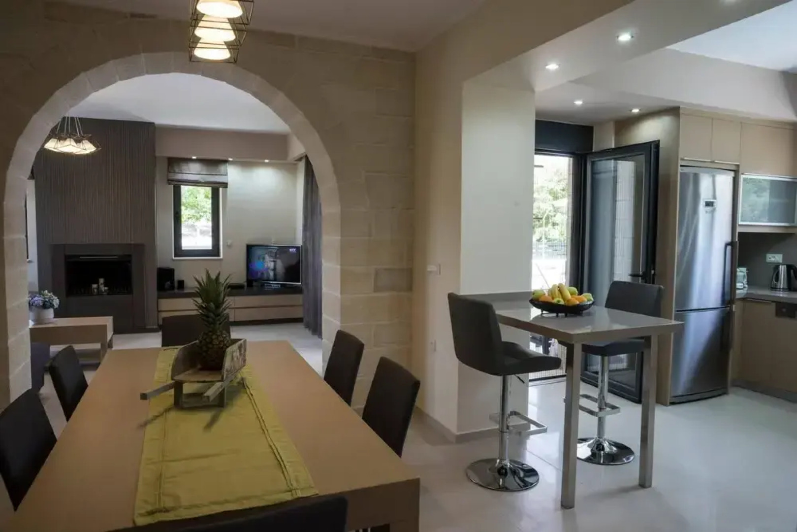 Luxurious Modern Mansion With Private Pool and Sauna 200m From Beach