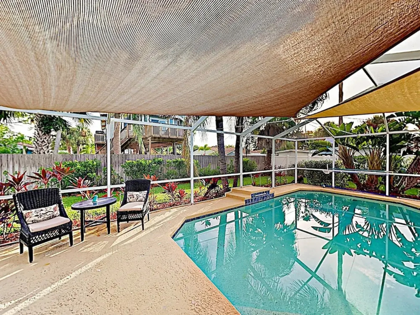 New Listing! Charming Getaway W/ Screened Pool 2 Bedroom Home