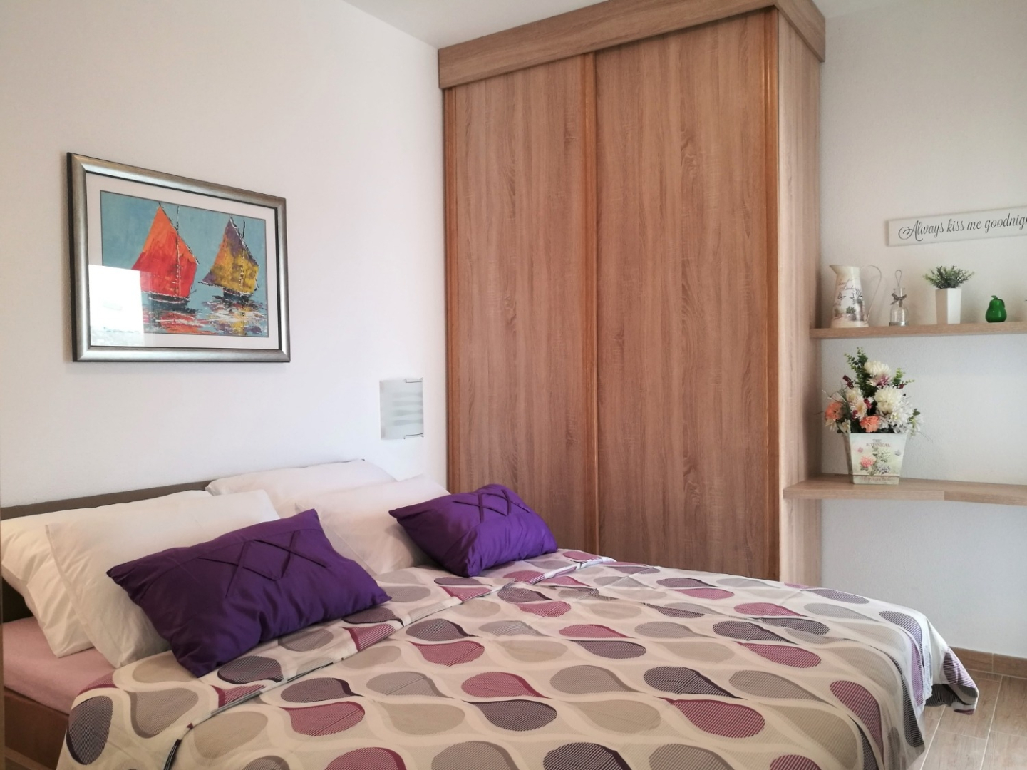 Apartment Tih - 20 m from sea: A2 Maslina Sevid, Riviera Trogir