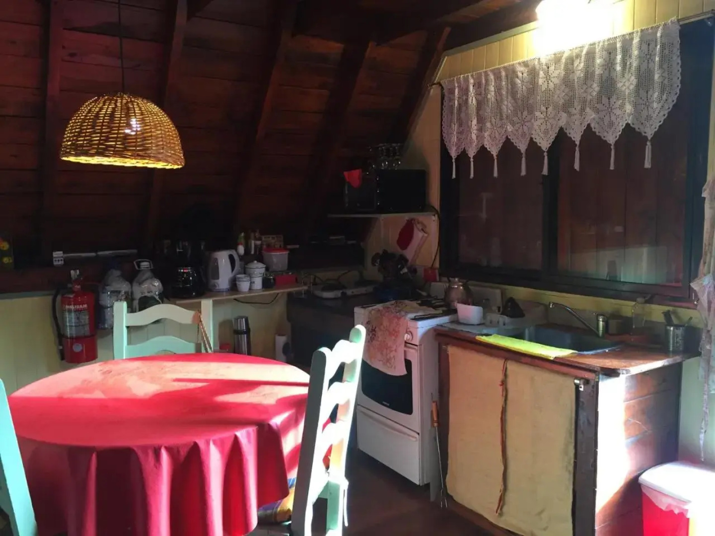 Cabaña en el Arroyo Pajarito