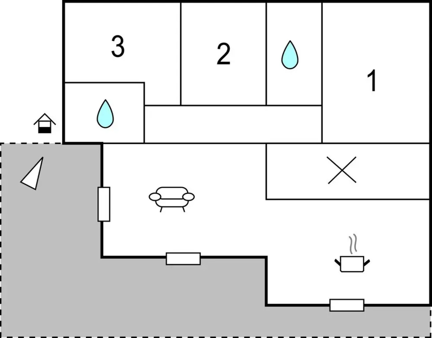 Beautiful Apartment in Monte S.maria Tiberina With Outdoor Swimming Pool, Wifi and 3 Bedrooms