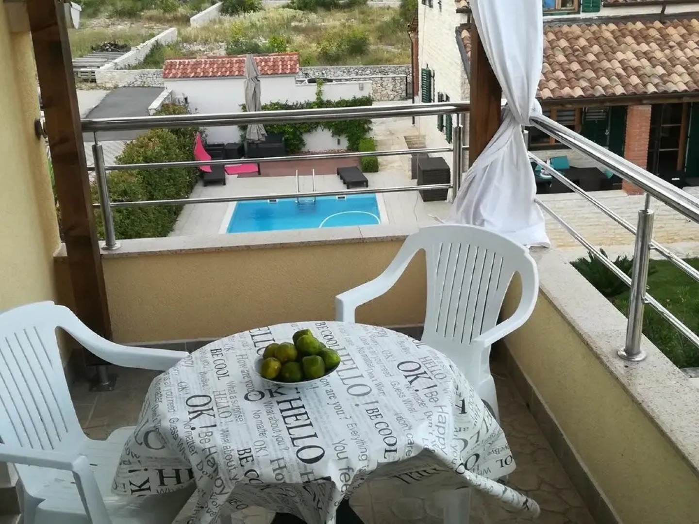 Apartment With one Bedroom in Vodice, With Wonderful sea View, Furnish