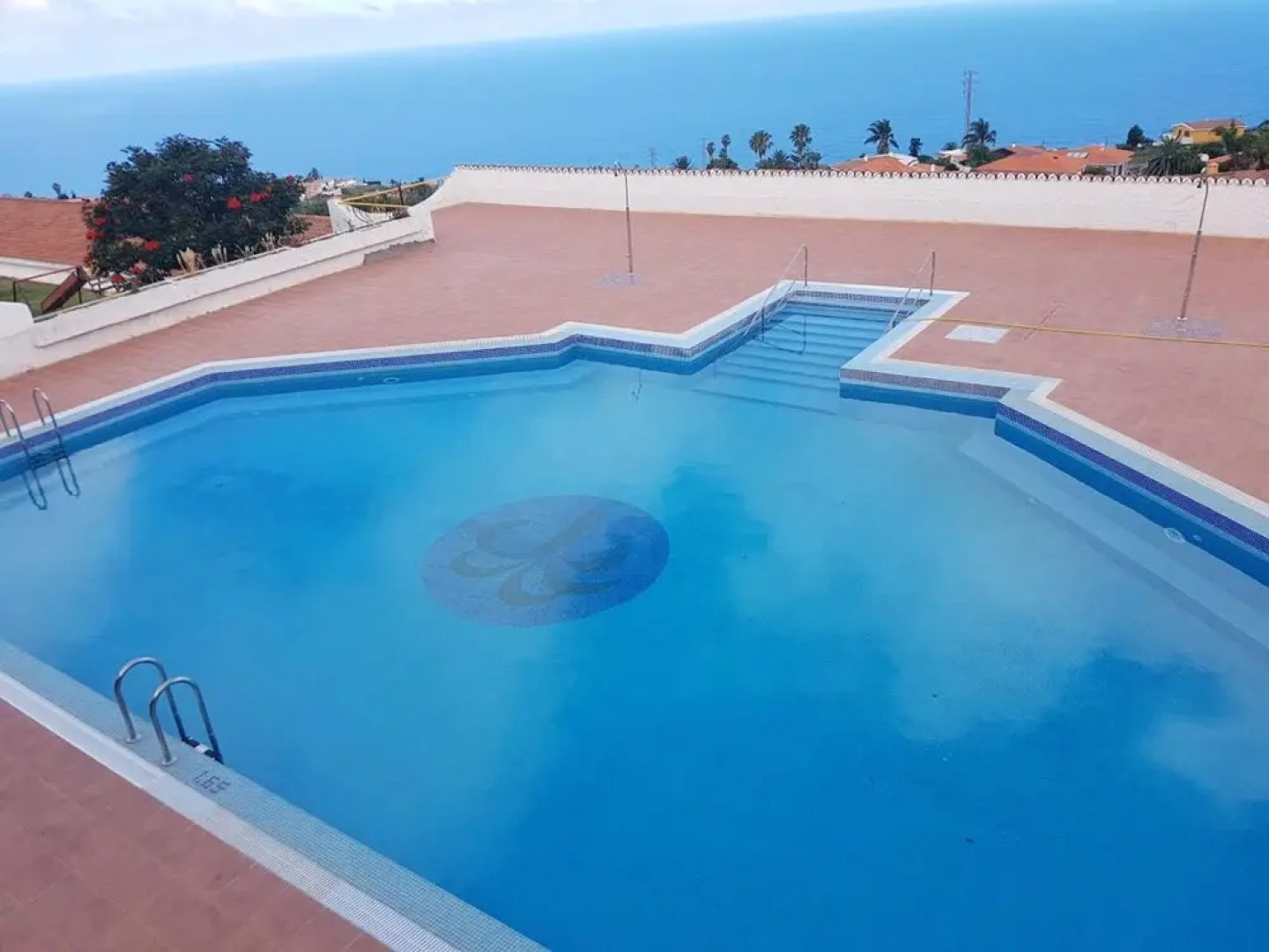 Apartment with One Bedroom in Tacoronte, with Wonderful Sea View, Shared Pool, Furnished Terrace - 4 Km From the Beach