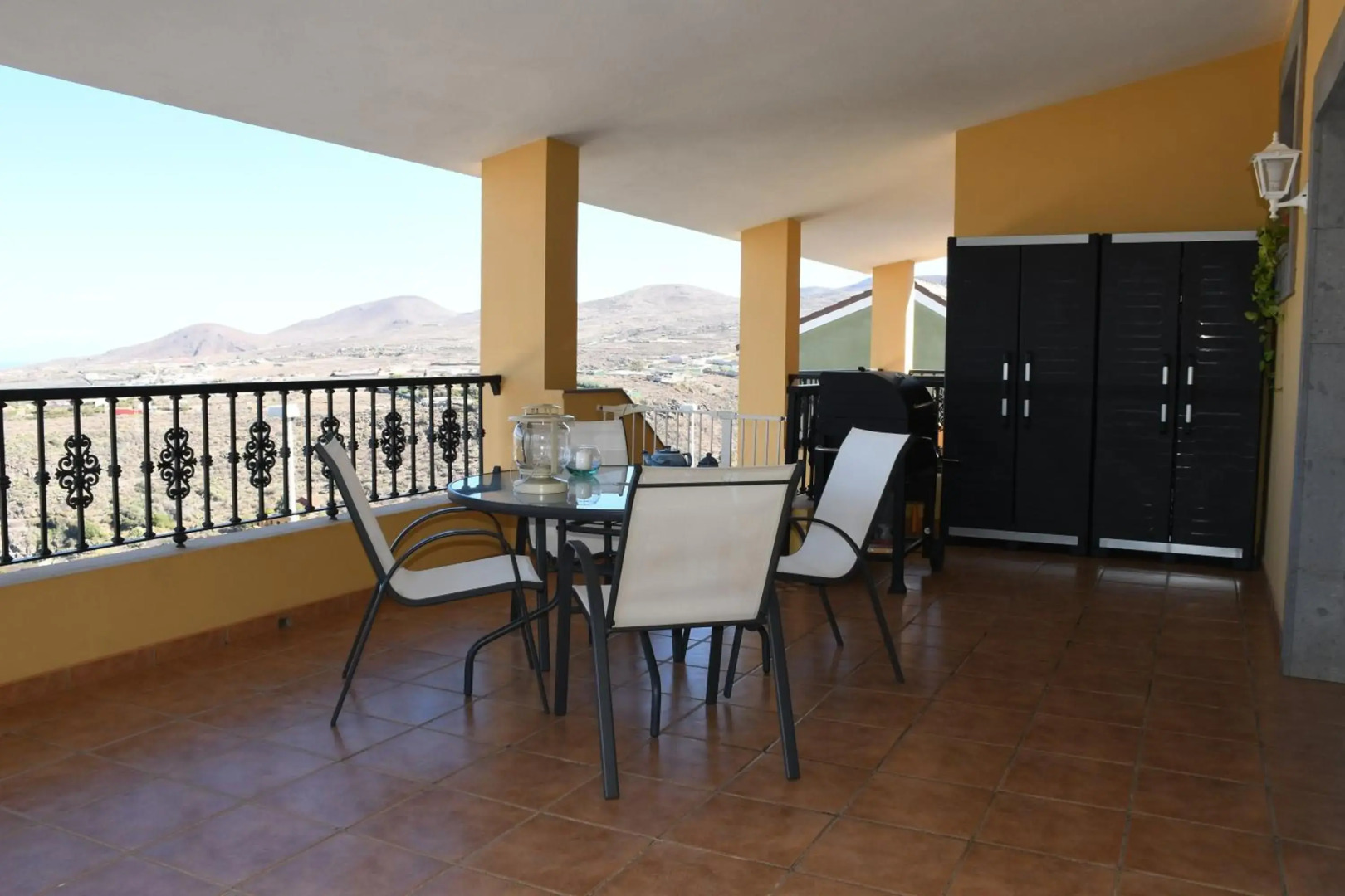 Pedro's house with fantastic views