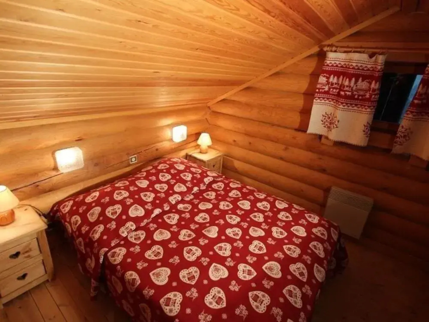 Chalet individuel en Rondins Vologne 3 chambres