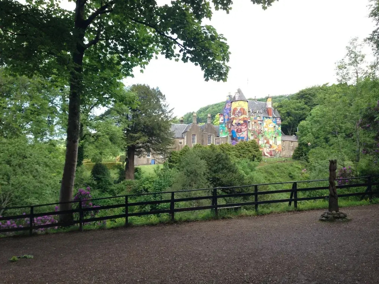 Charming Yurt in Kelburn Estate Near Largs