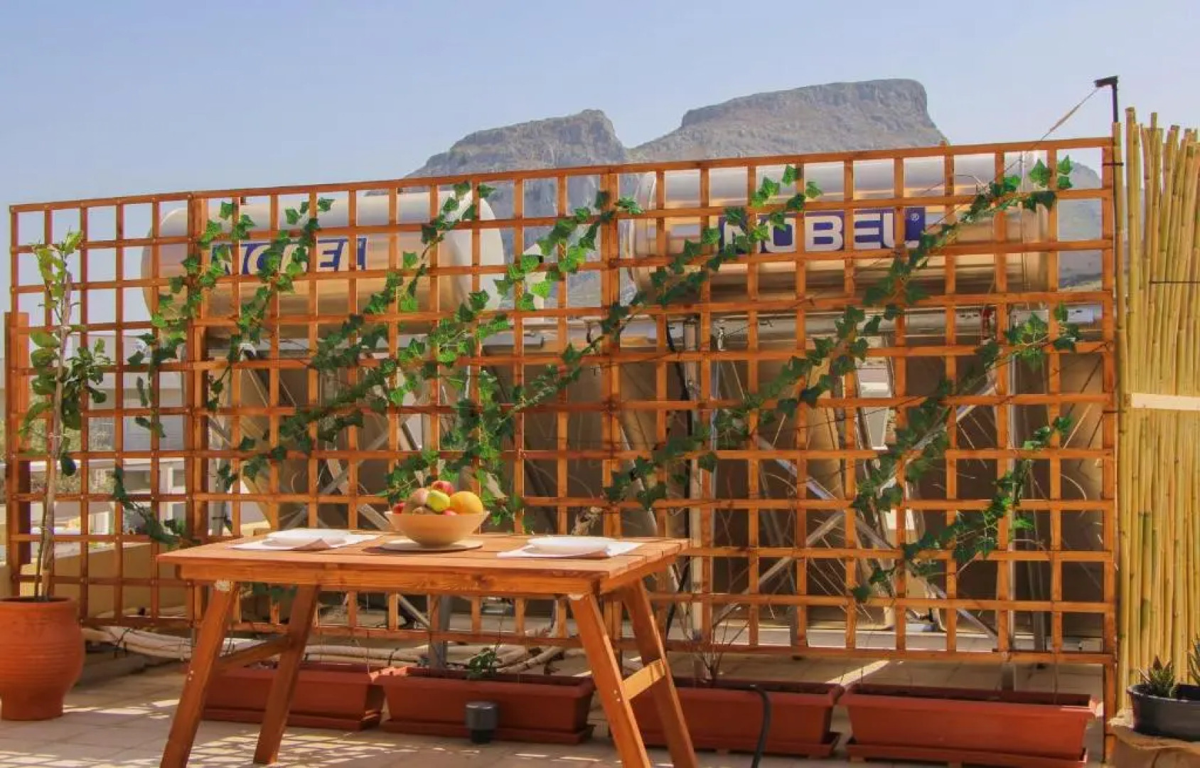 Beautiful penthouse studio for 2