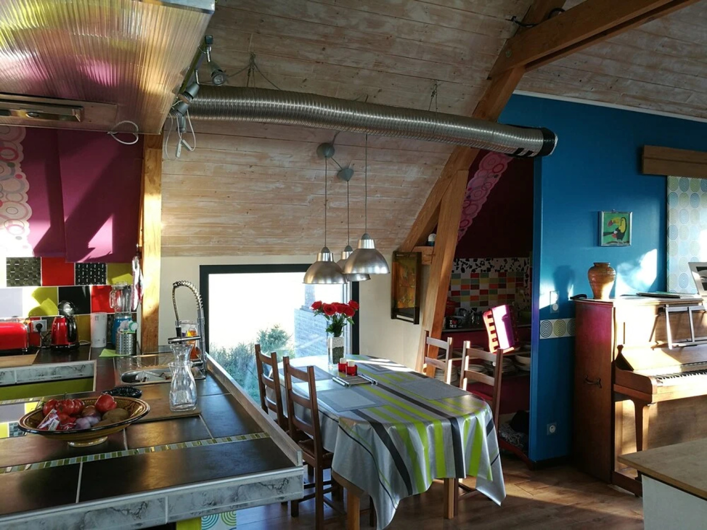 Maison bois bioclimatique