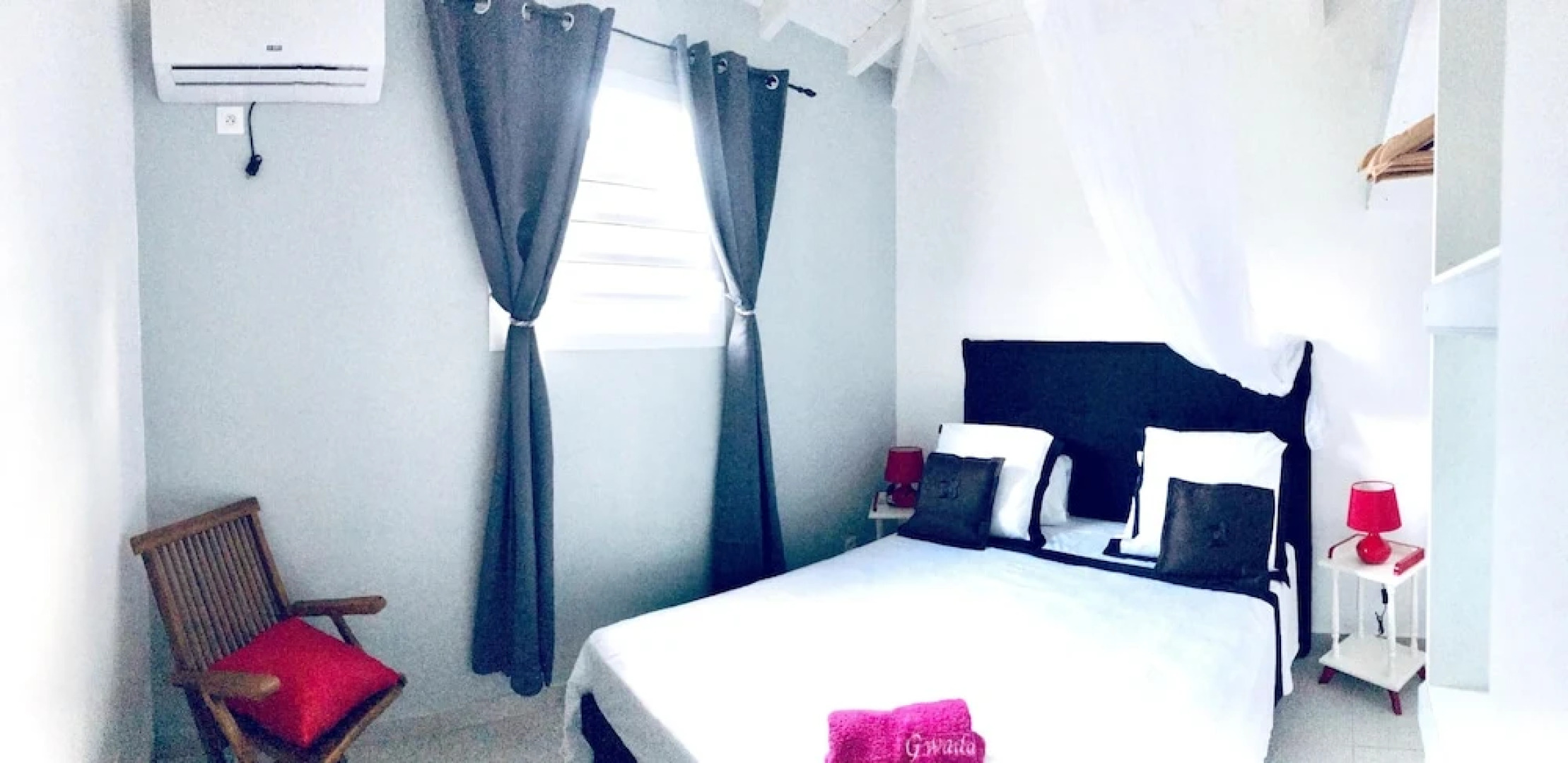 House With 2 Bedrooms in Petit-canal, With Wonderful sea View, Enclosed Garden and Wifi - 8 km From the Beach