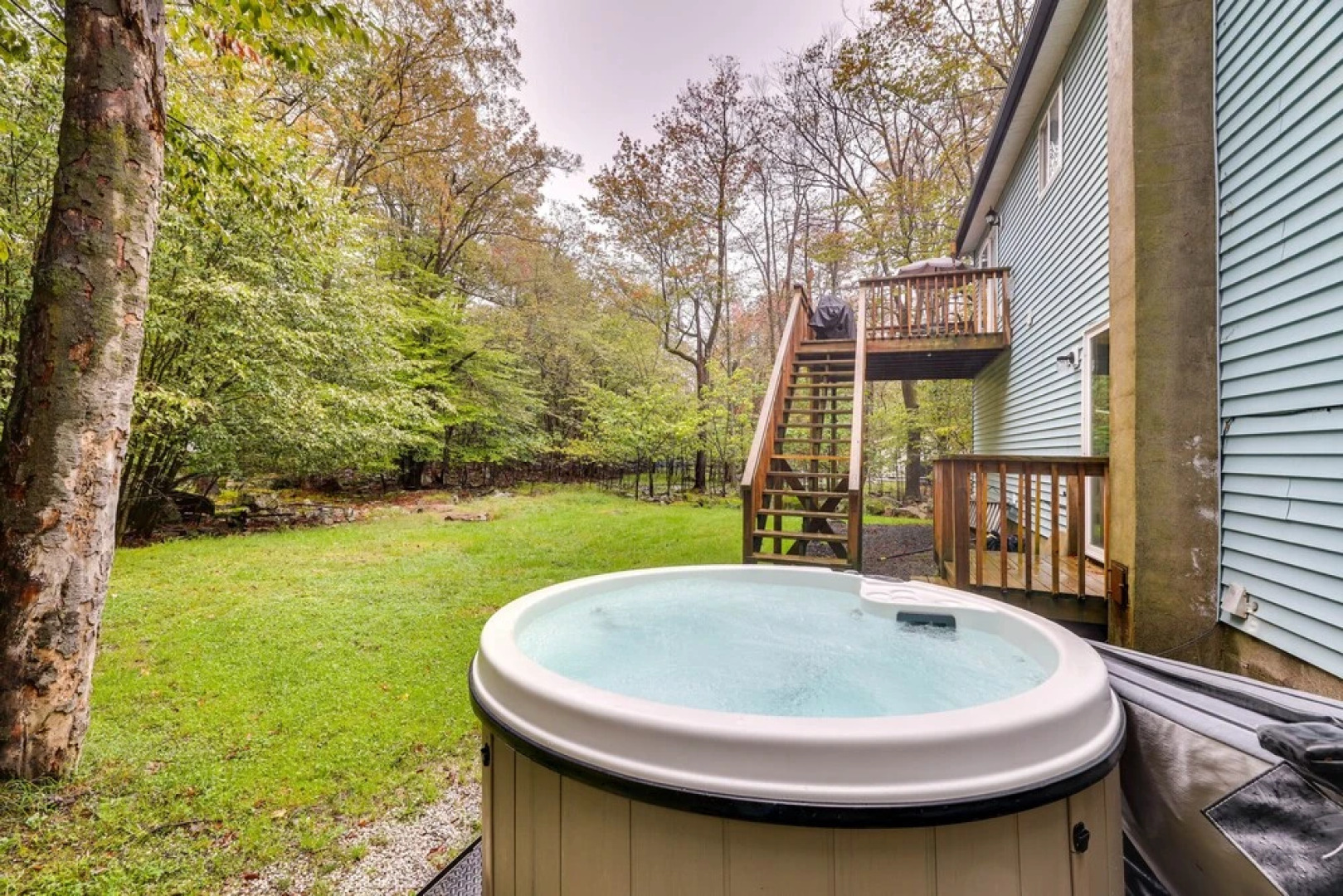 Hot Tub & Game Room: Tobyhanna Vacation Home!